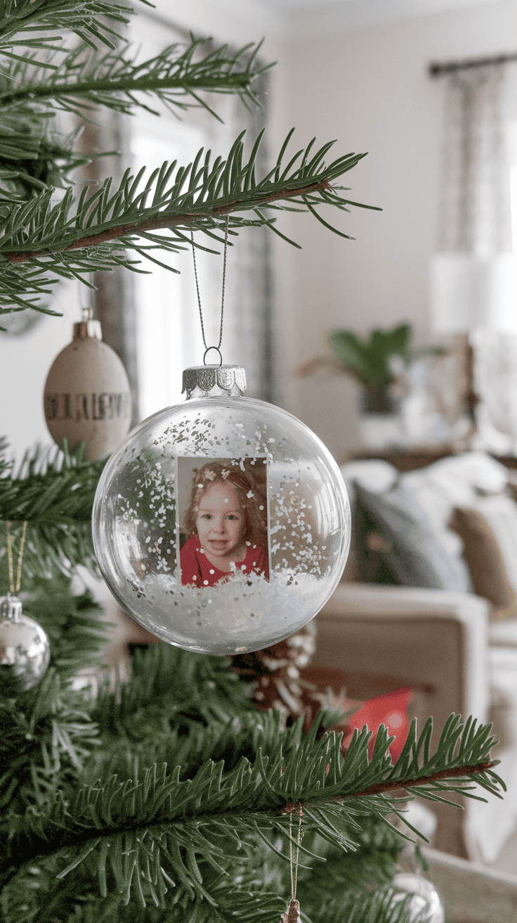 diy photo ornaments