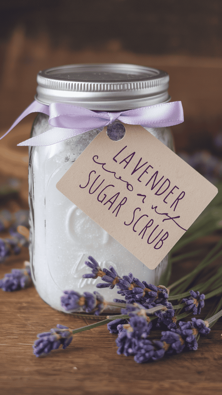 diy sugar scrub