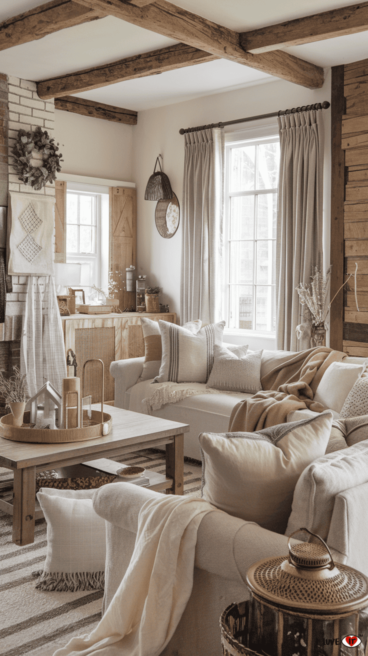 farmhouse cozy decor