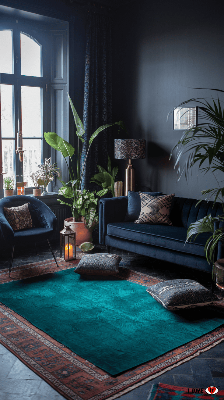 dark boho decor