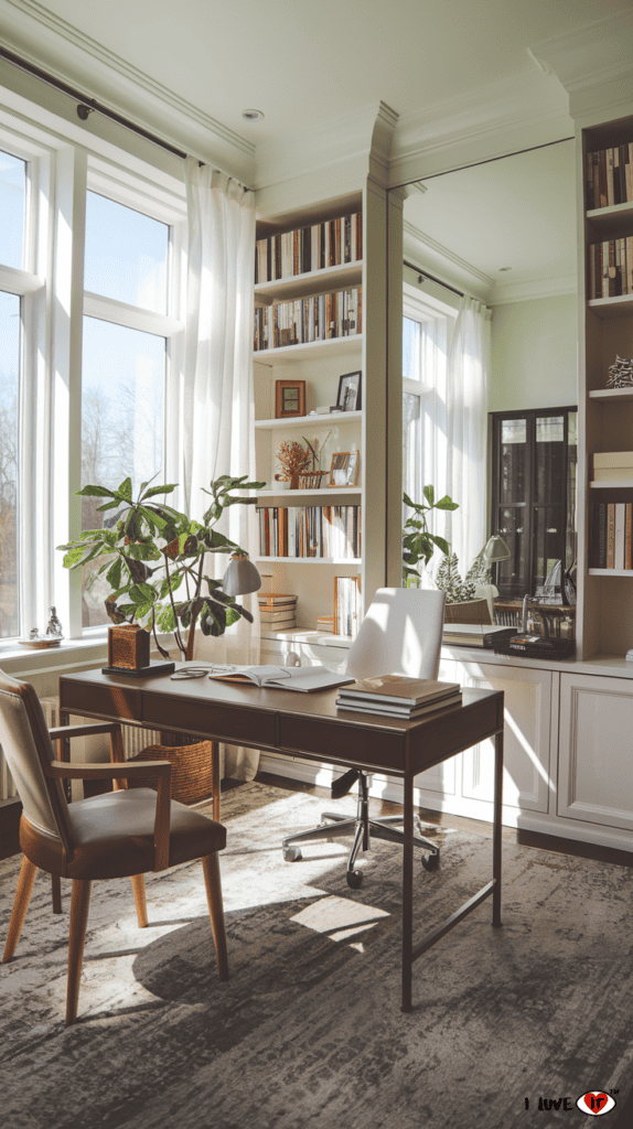 17 Home Office Ideas for a Productive and Stylish Workspace - I Luve It