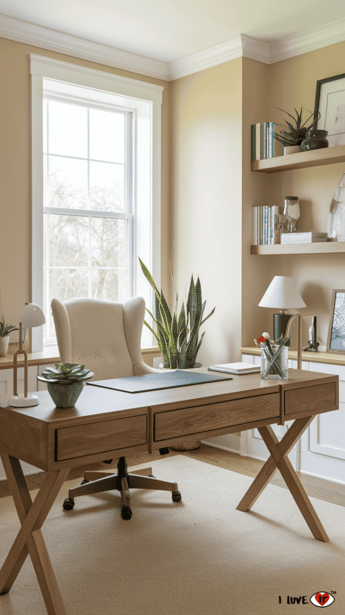 17 Home Office Ideas for a Productive and Stylish Workspace - I Luve It