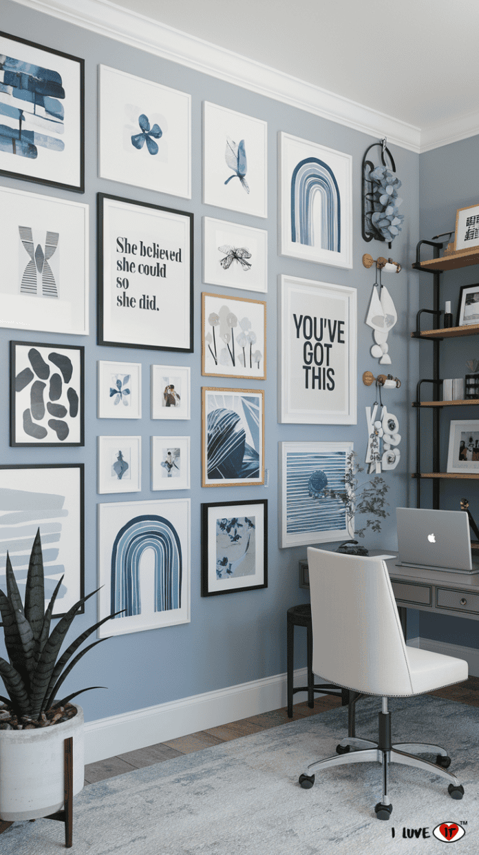 17 Home Office Ideas for a Productive and Stylish Workspace - I Luve It