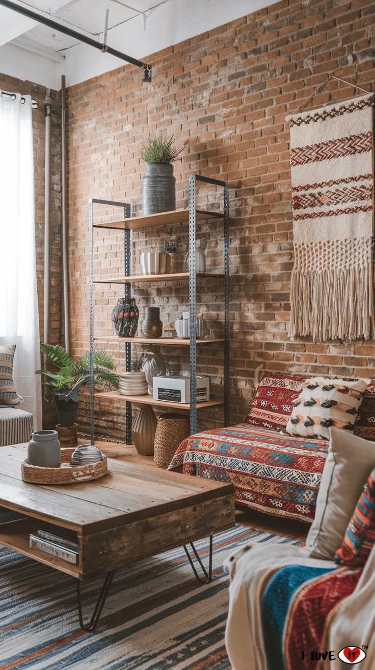 boho industrial style