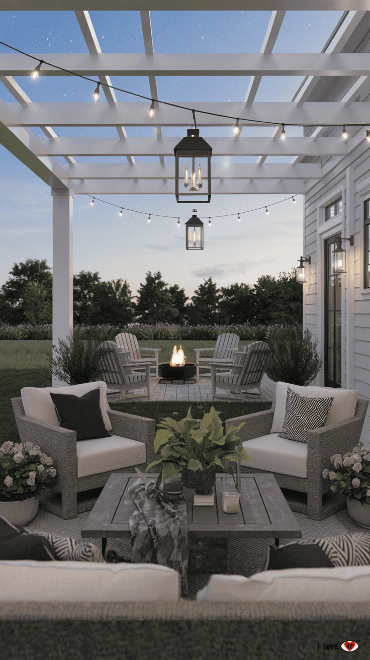 farmhouse outdoor decor