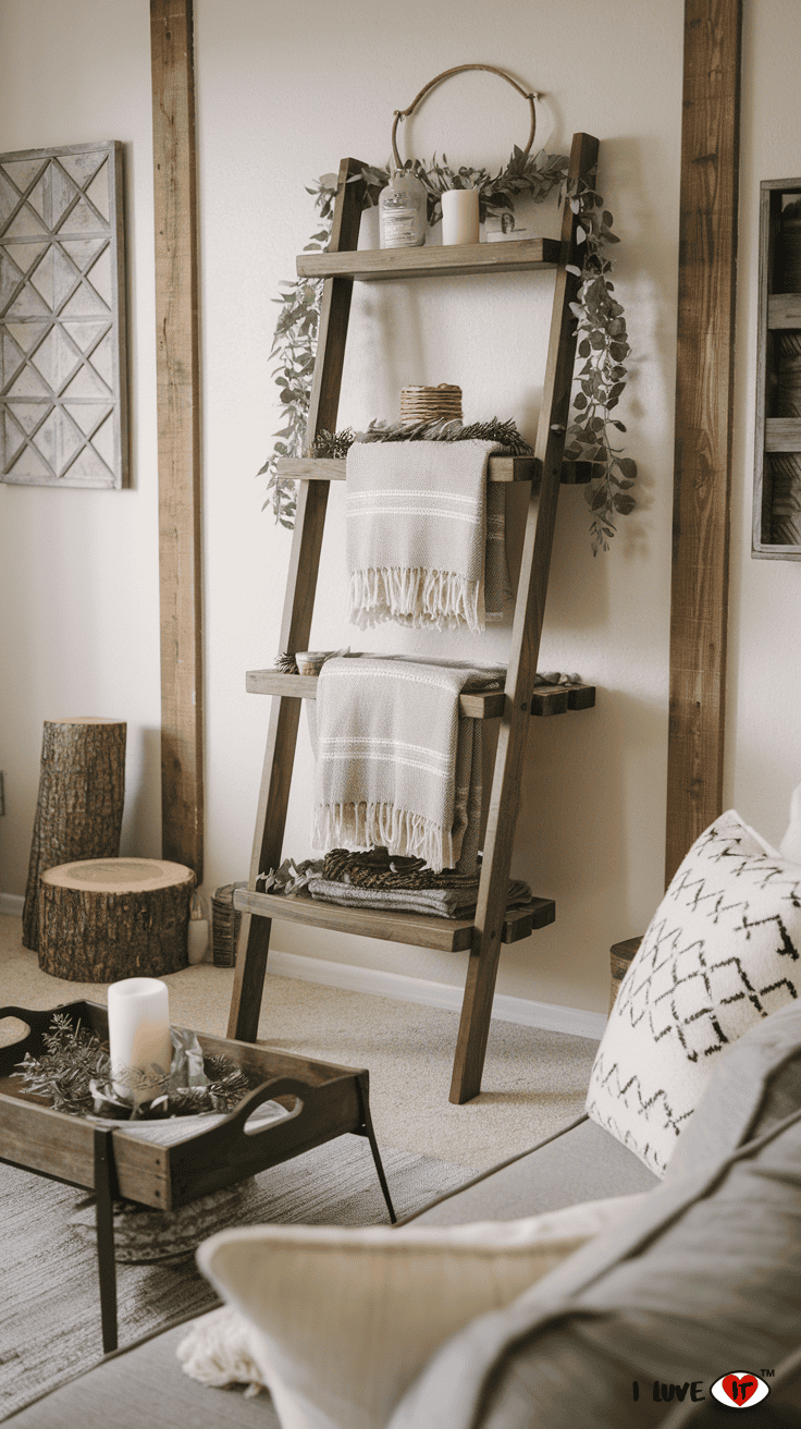 rustic winter decor ideas