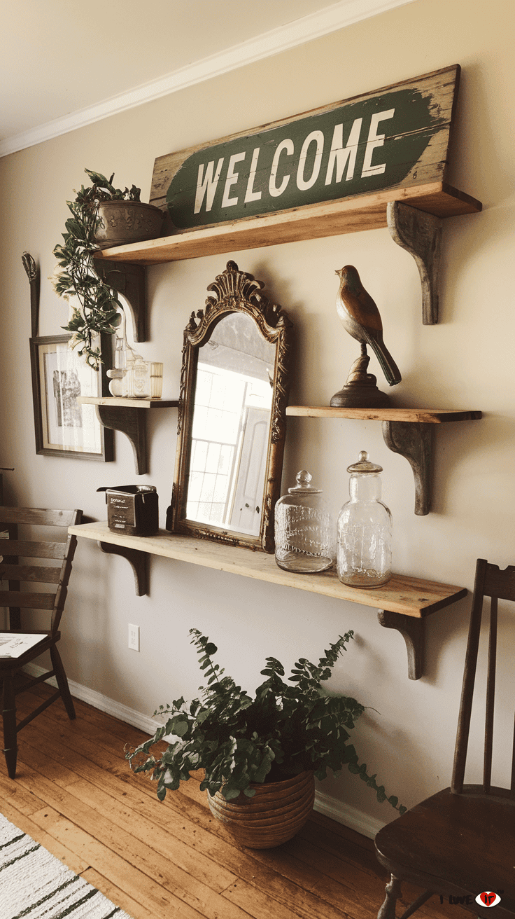 vintage farmhouse decor