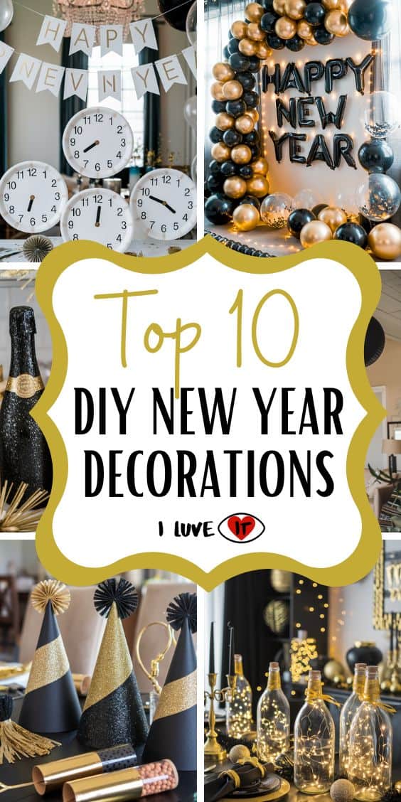 diy new years eve decorations