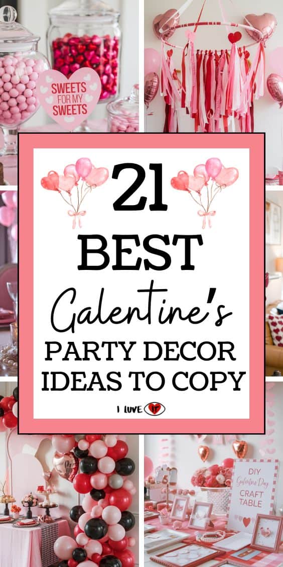 galentines party decor