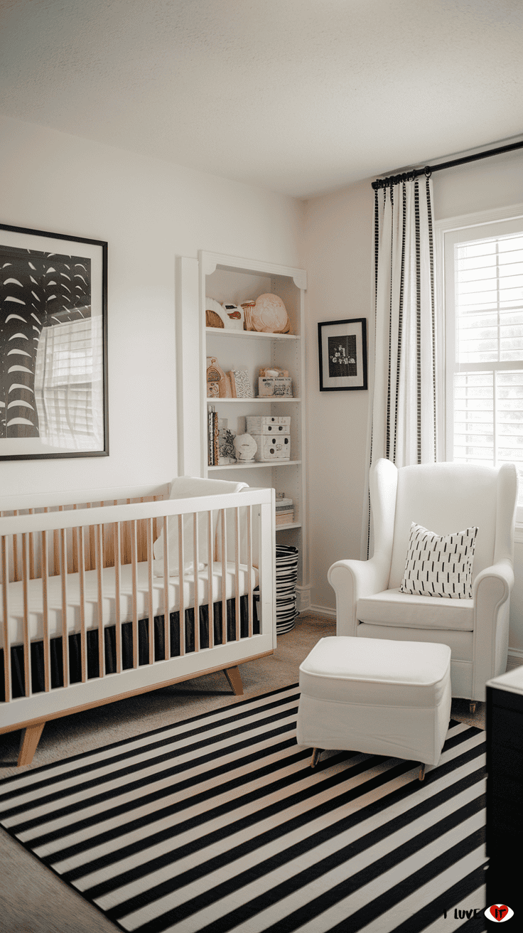 girls black nursery