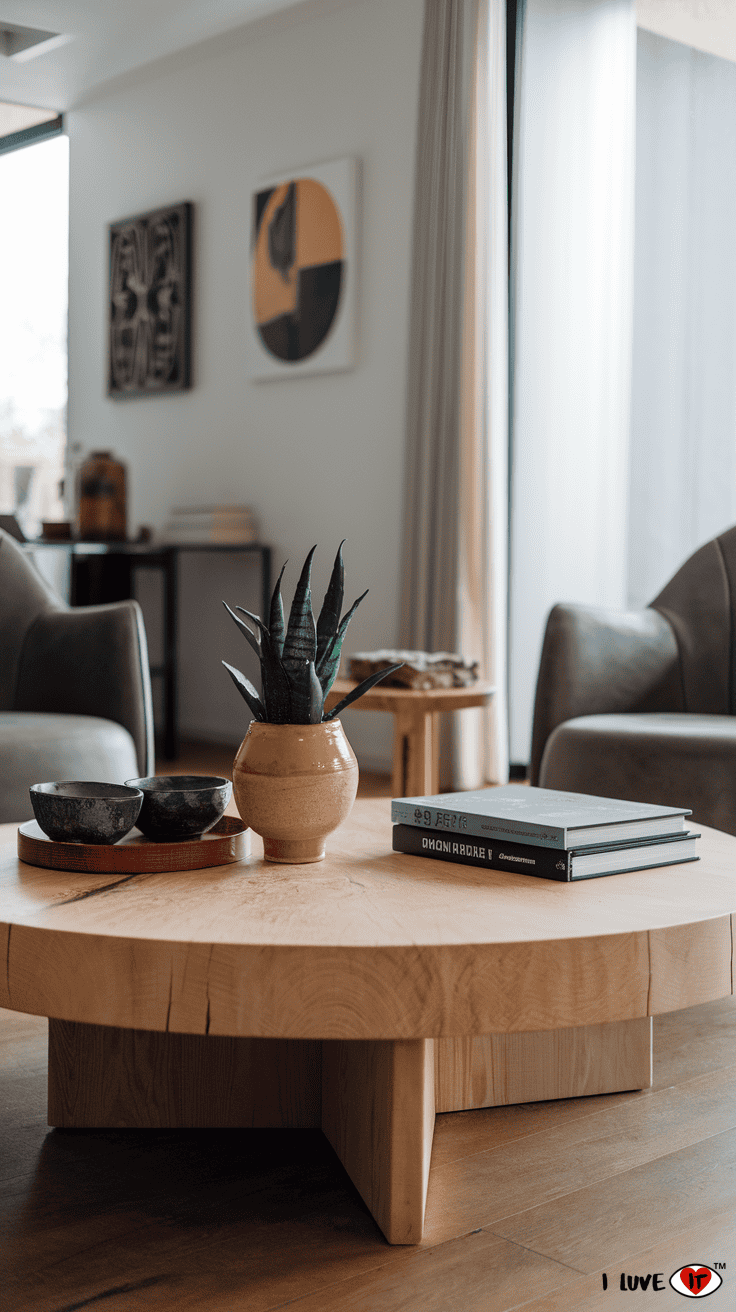 coffee table circle