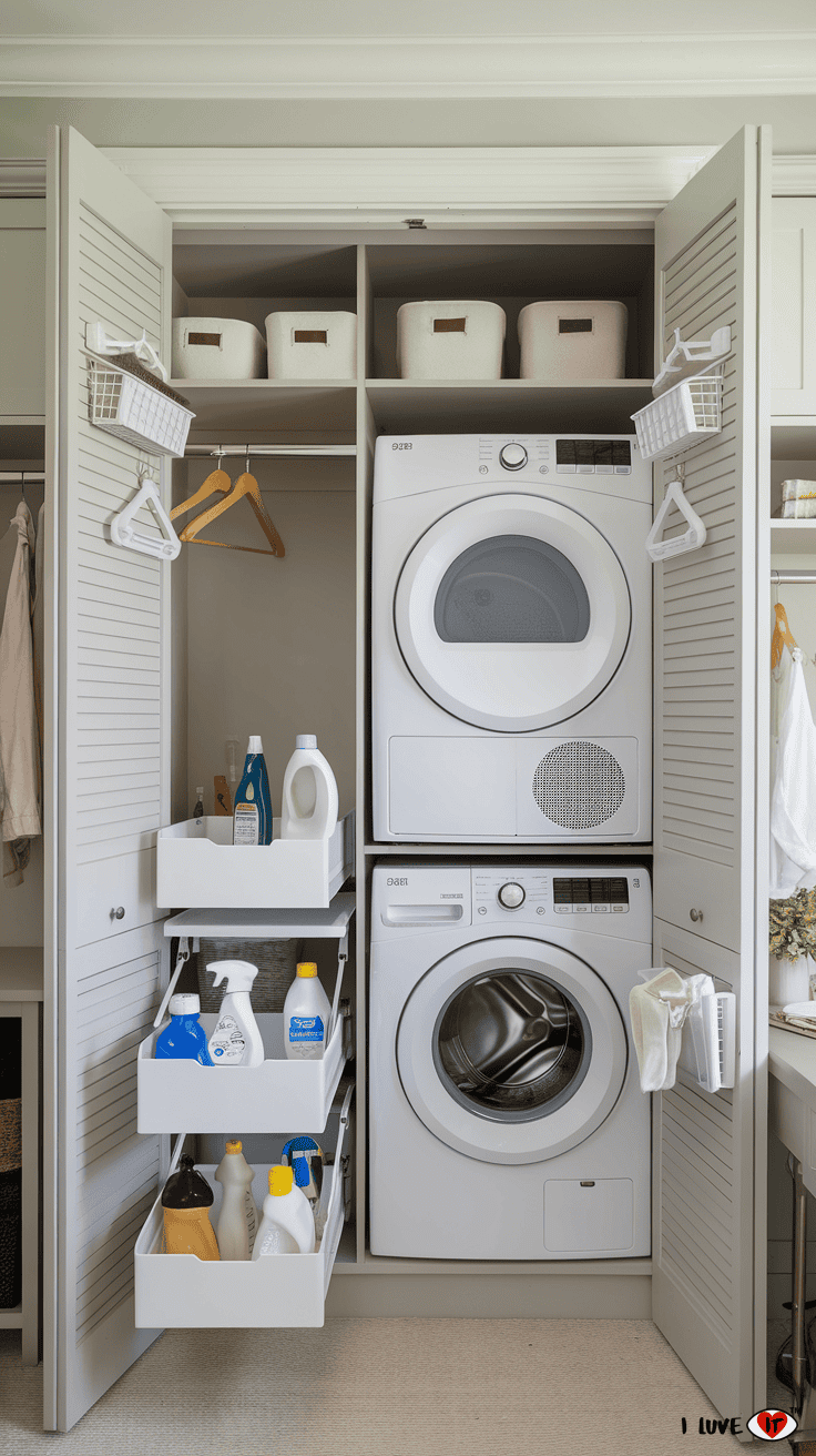 laundry room closet