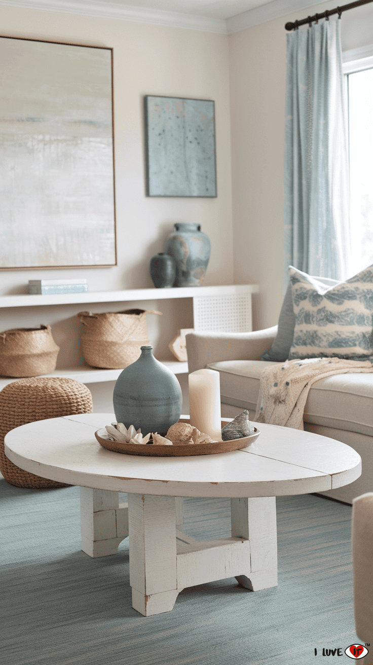 coffee table coastal