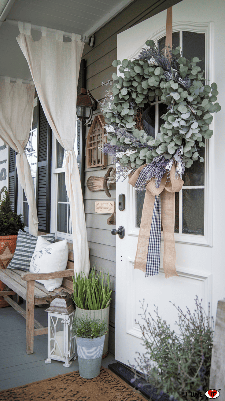 winter decor cottage idea