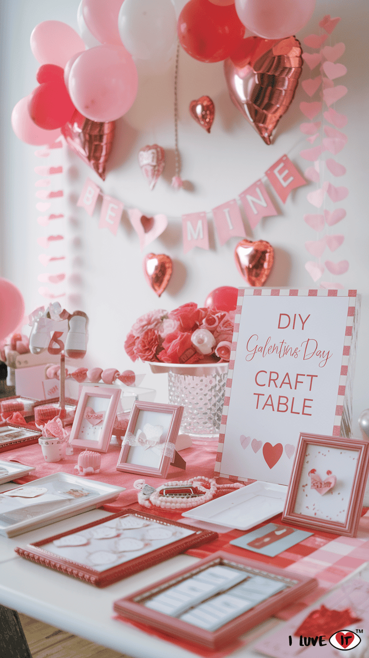 galentine craft table