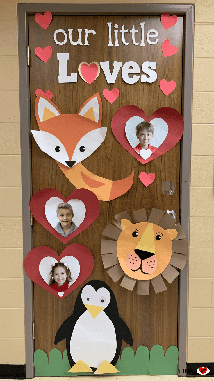 valentine door for classroom