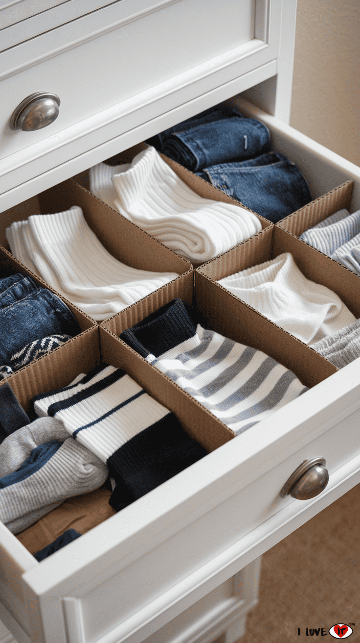 organization ideas for drawers