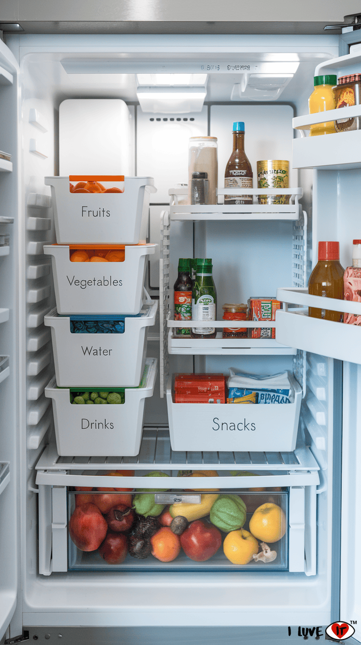 fridge ideas for storage