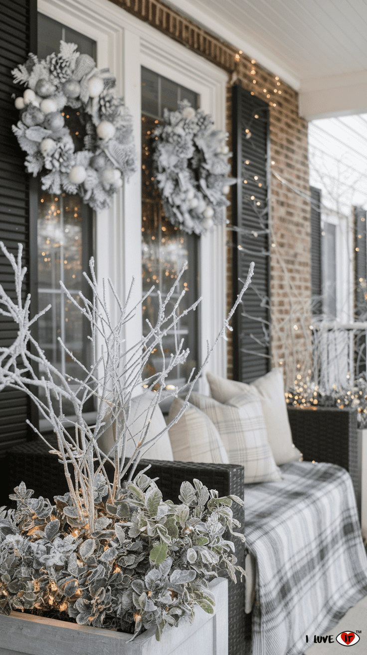 winter porch