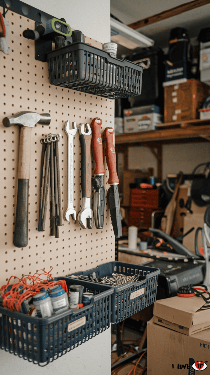 pegboard for garage