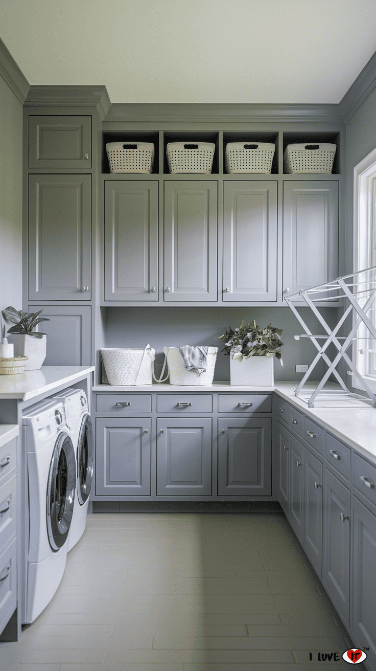 laundry room grey