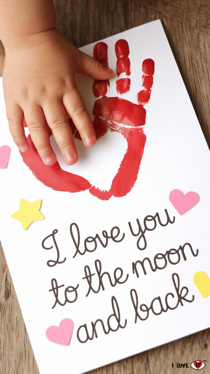 handprint card diy