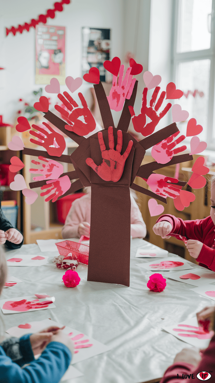 valentine tree diy