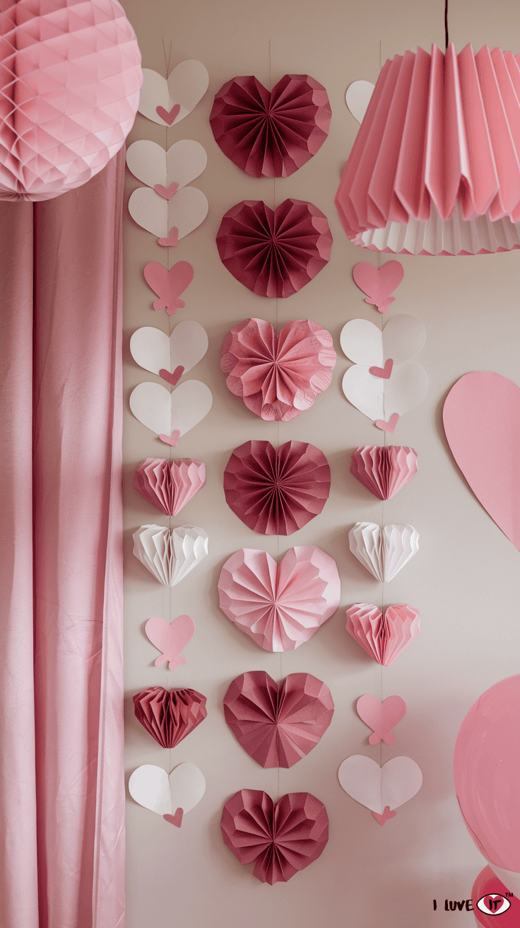 galentine heart wall