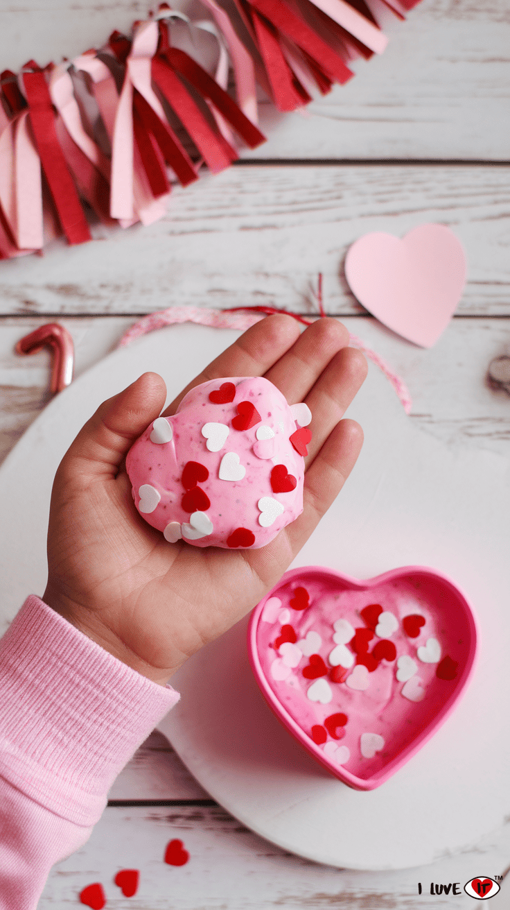 diy heart slime