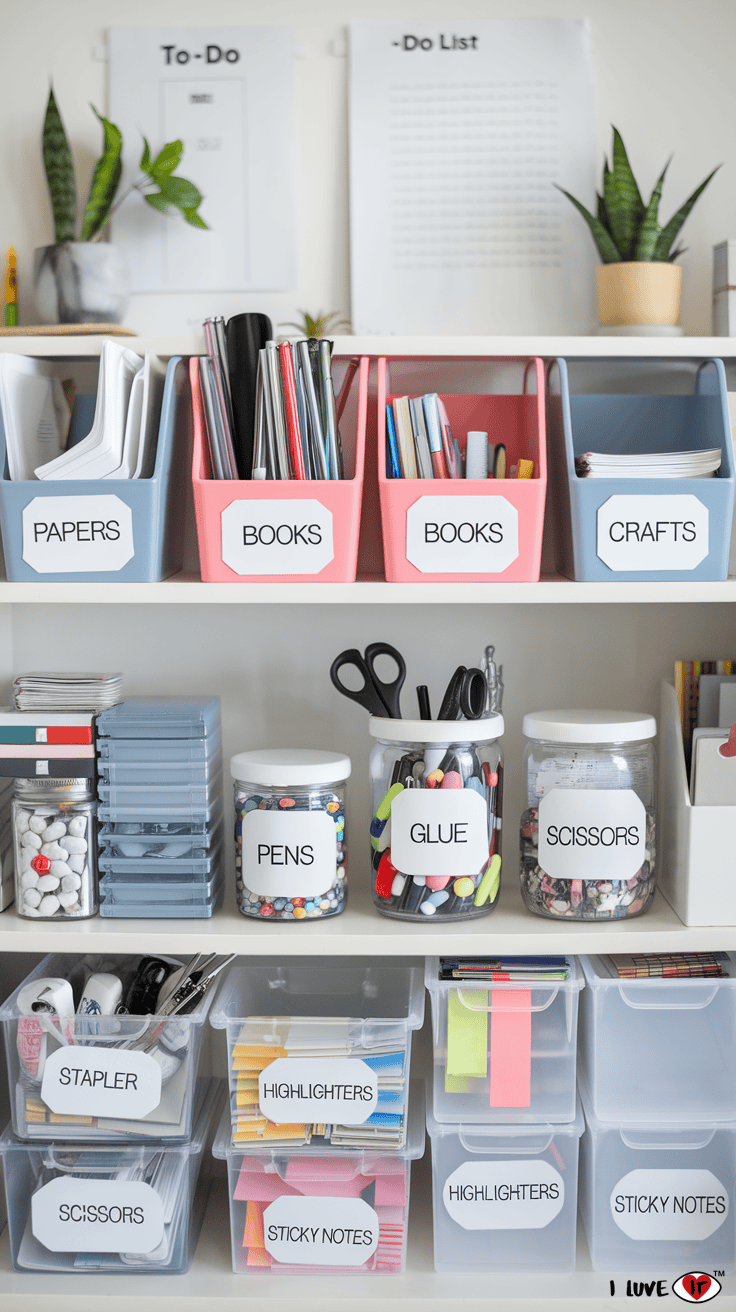 organization labels