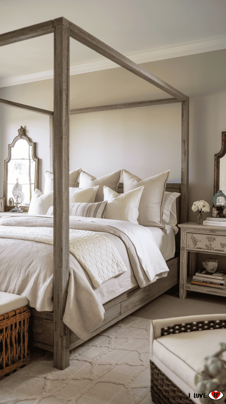 modern farmhouse bedroom