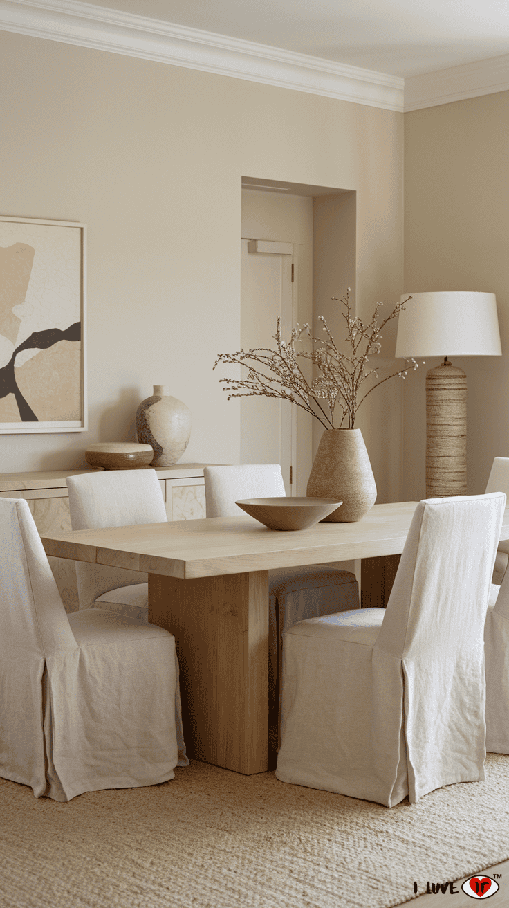 dining room neutral