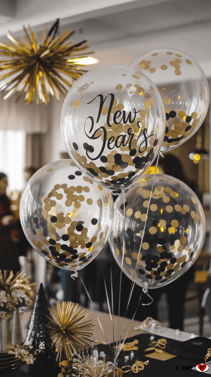 balloons nye diy