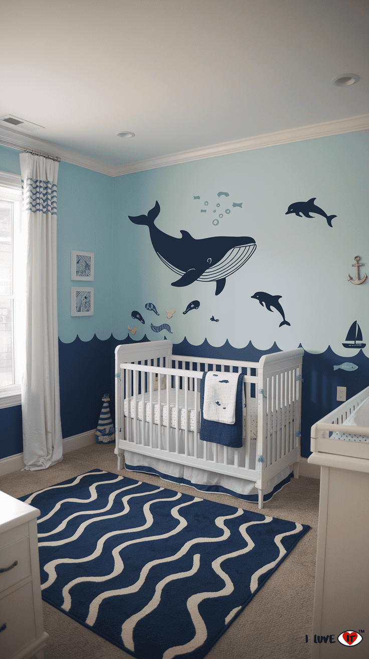 boy nursery ocean