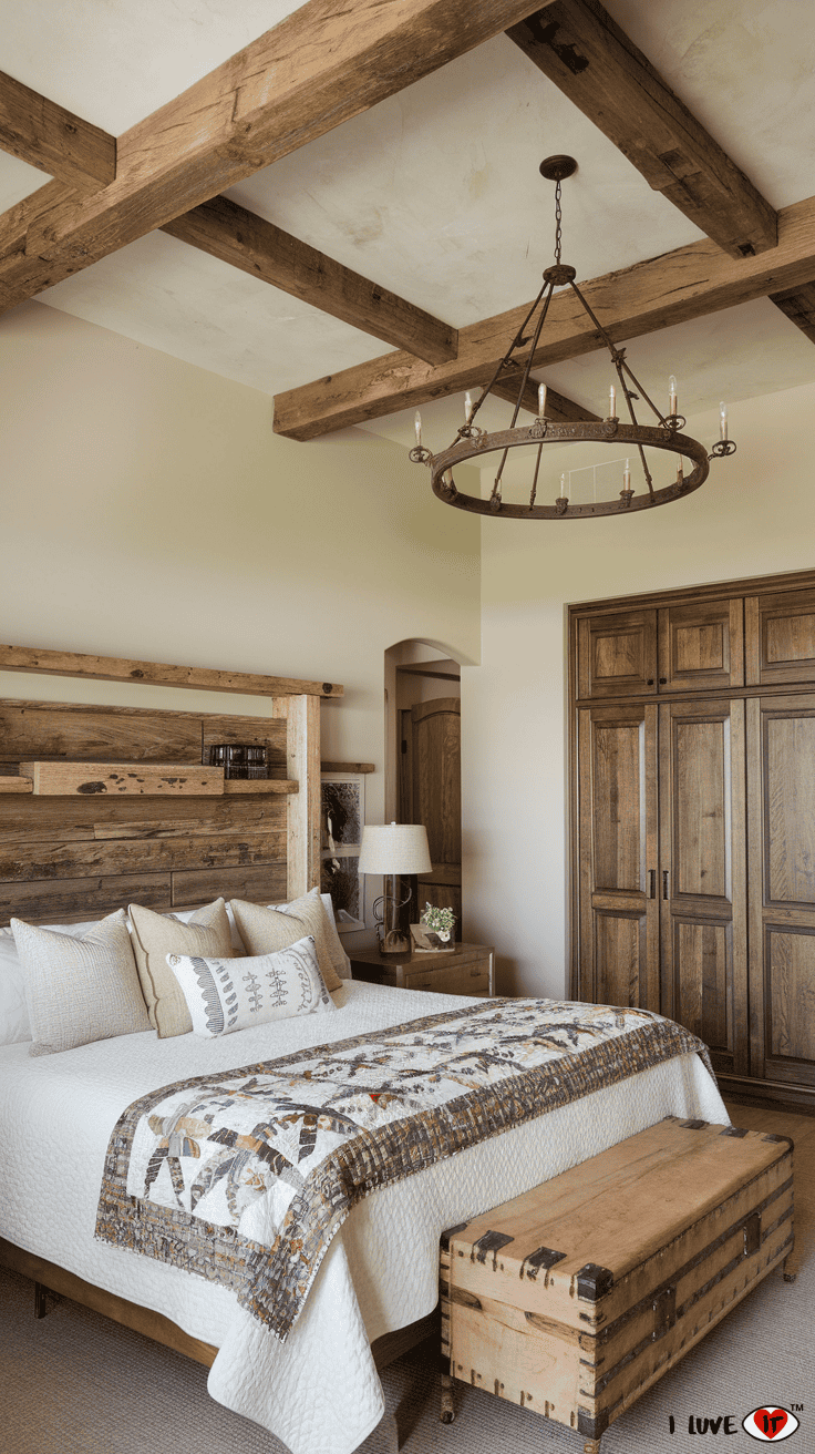 rustic master bedroom ideas