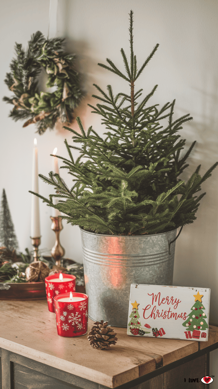 17 Stunning Entry Table Christmas Decor Ideas to Wow Your Guests - I ...