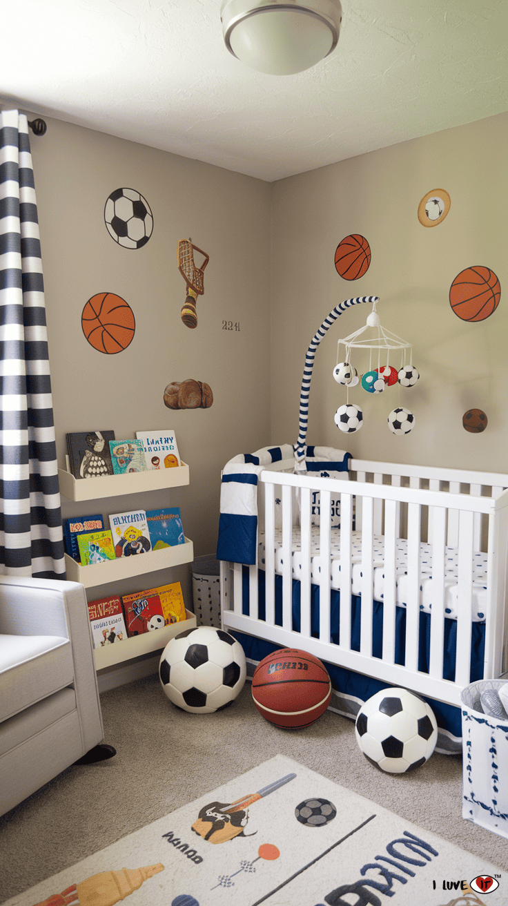 boy nursery sports