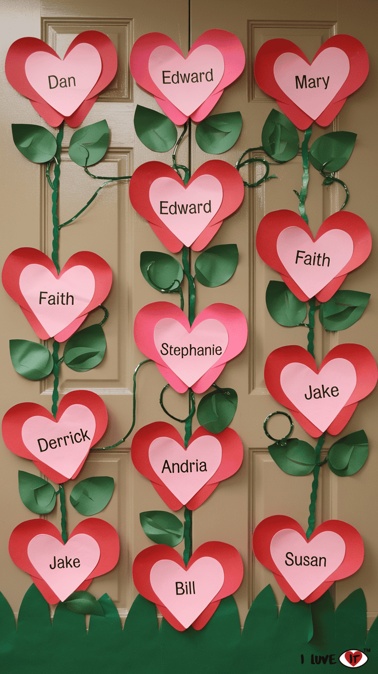 garden door valentines day