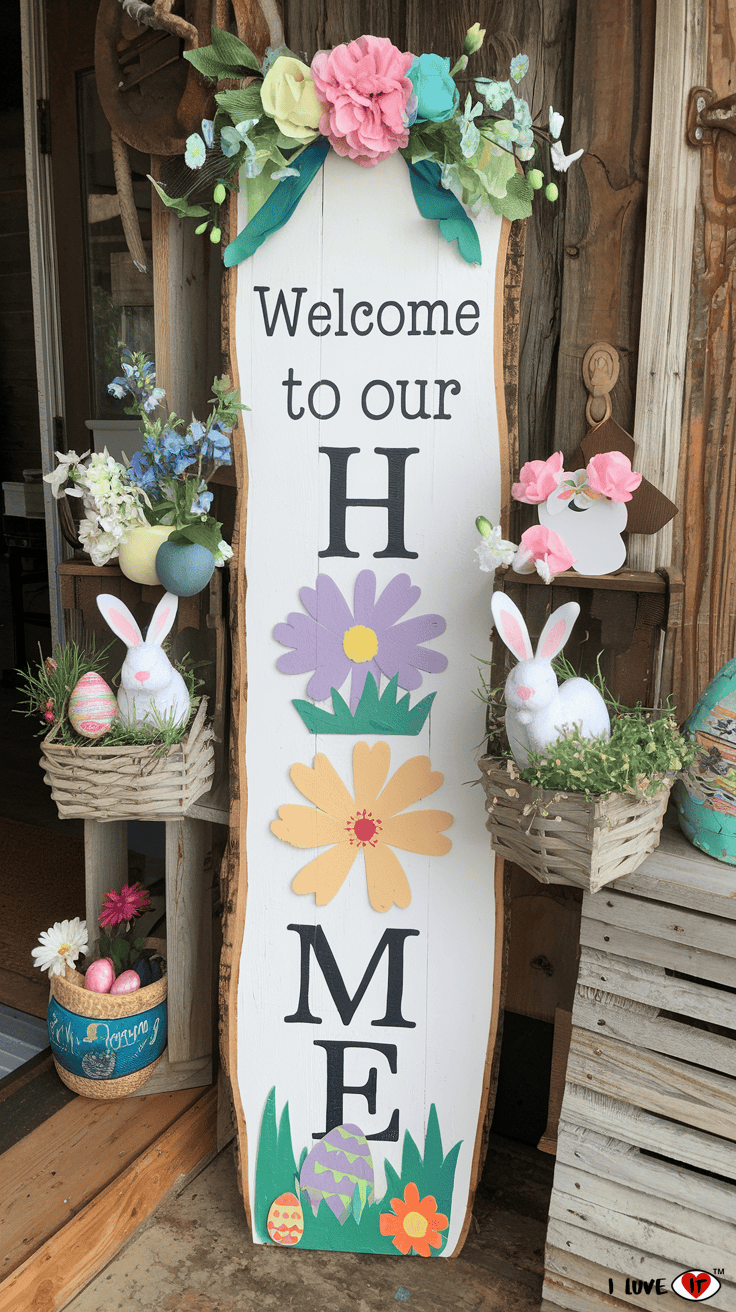 diy welcome sign