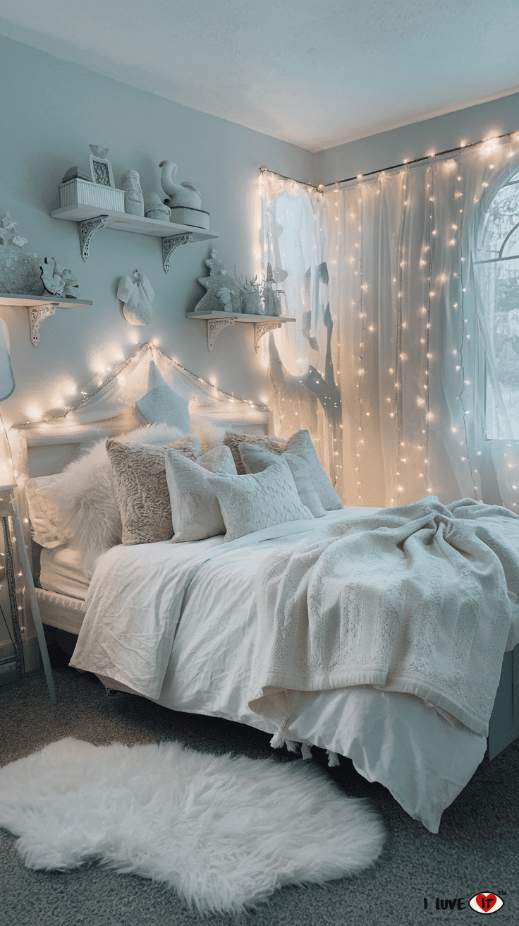 winter bedroom idea