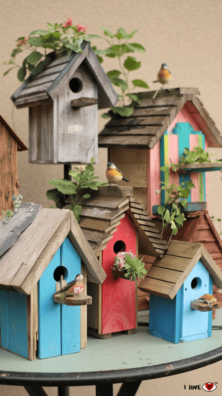 diy wood birdhouses