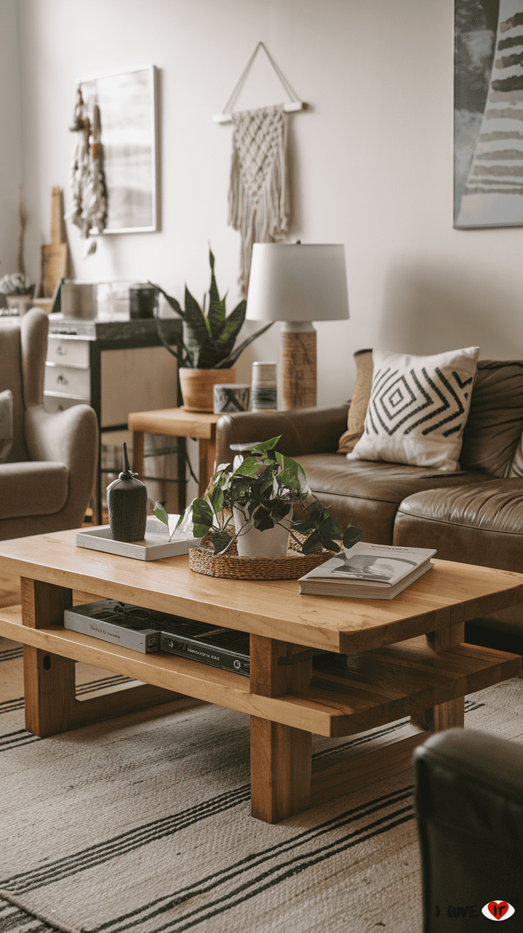 coffee table wooden