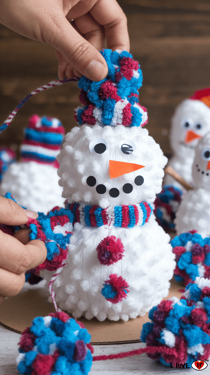 snowman craft for kids