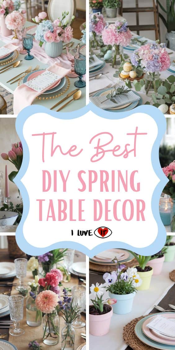 spring table decor