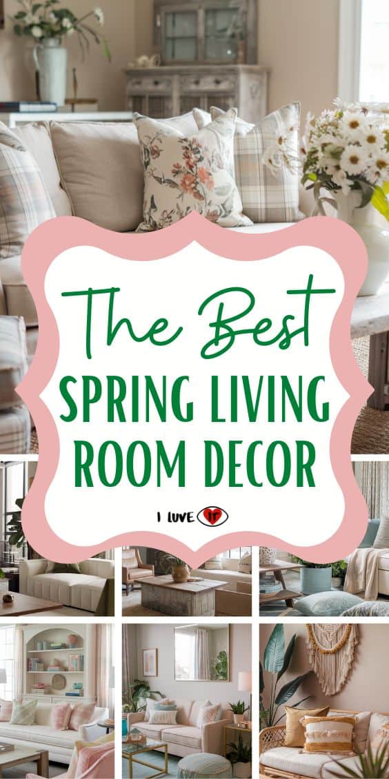 spring living room ideas