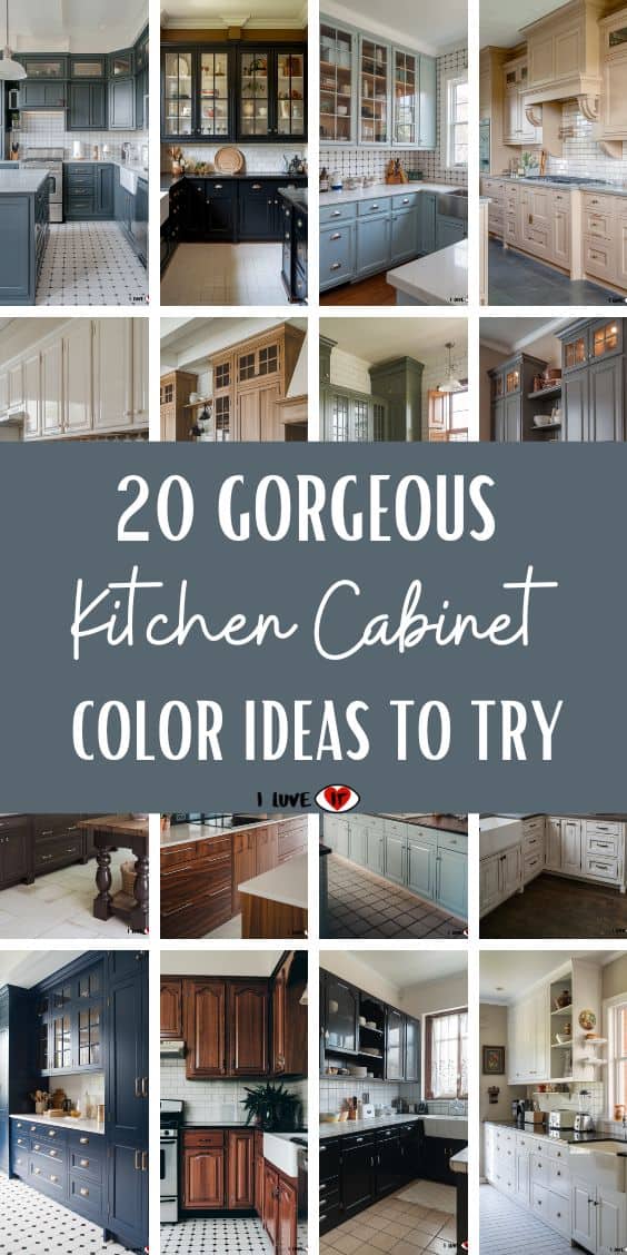 kitchen cabinet colors