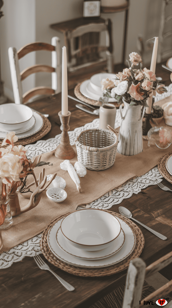 spring table decor