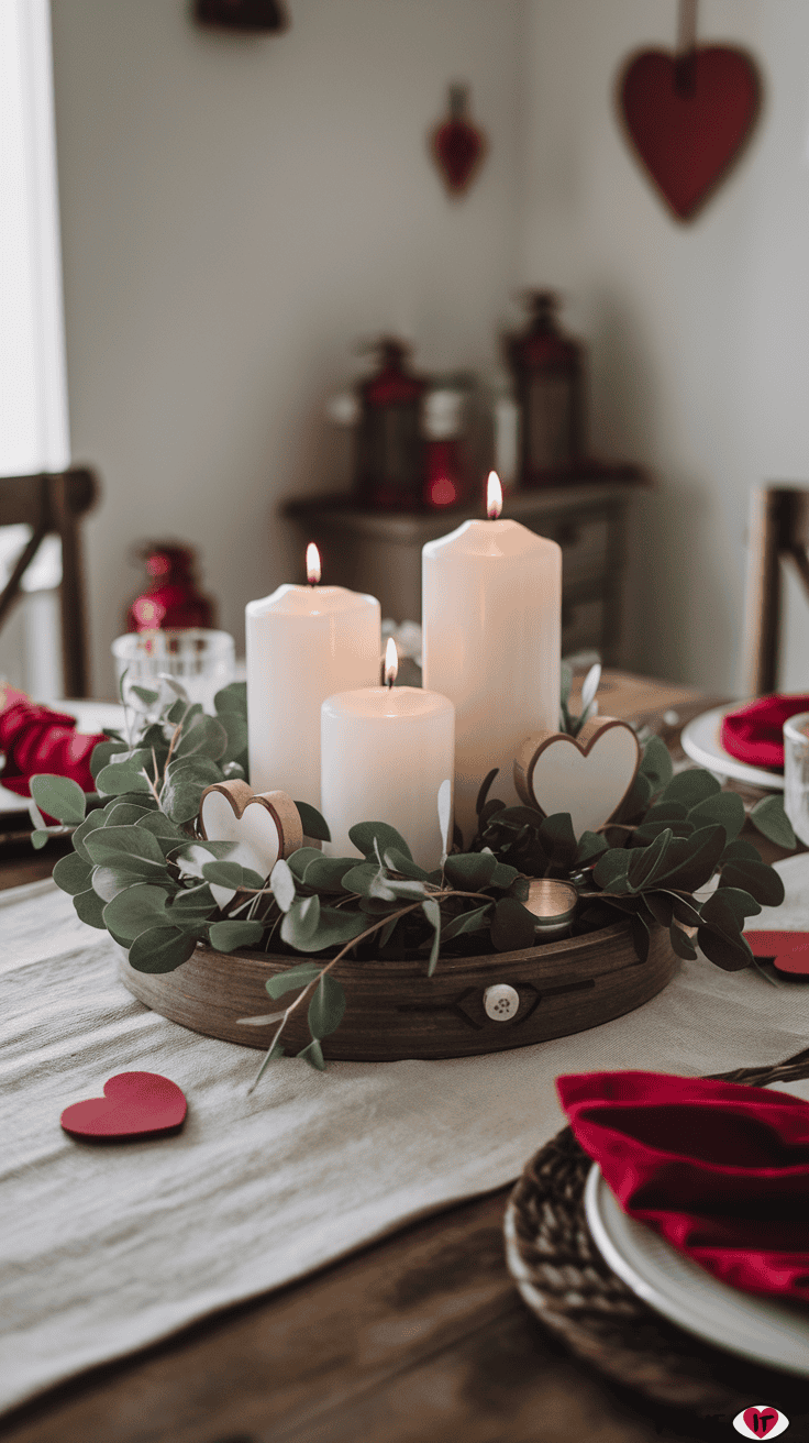 centerpiece candle