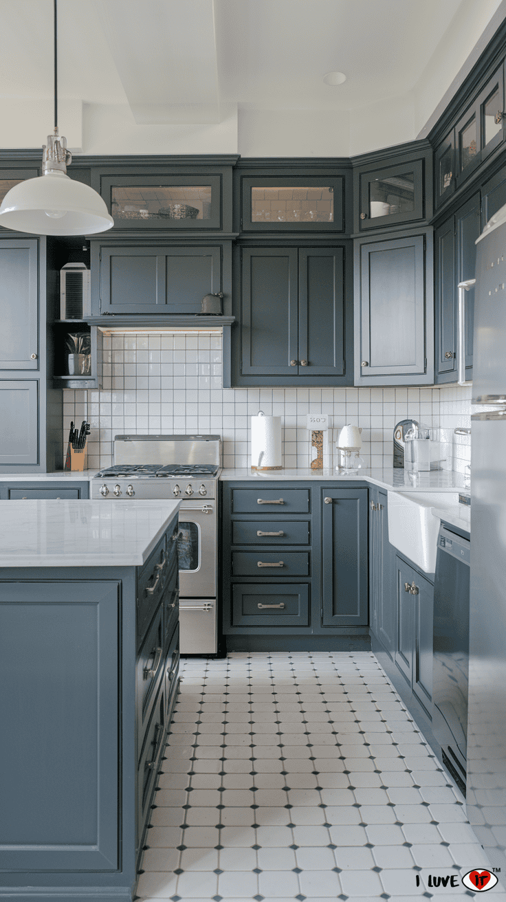 kitchen cabinets dark gray