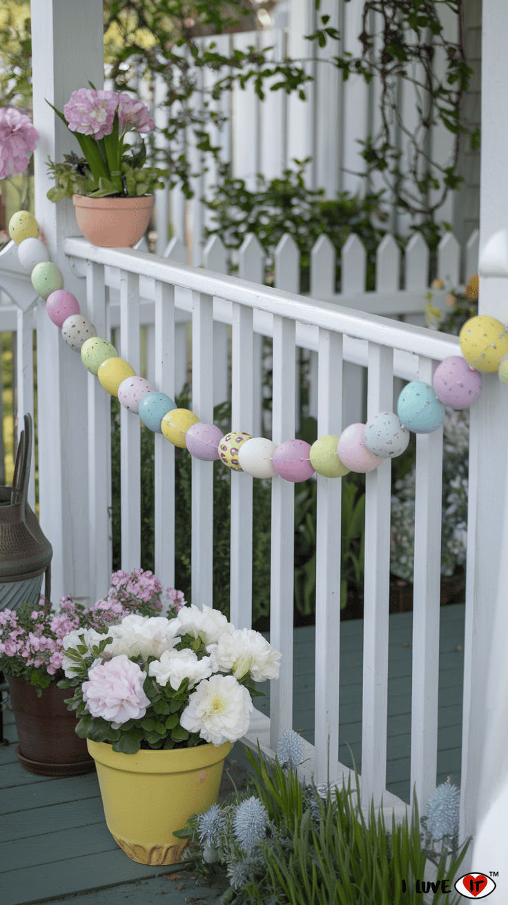 easter egg garland